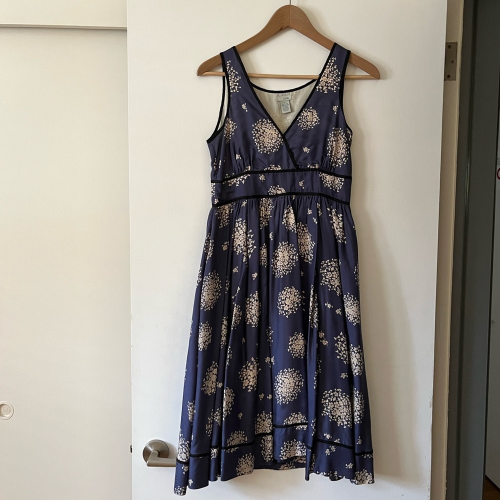 Anthropologie Odille Silk Dress